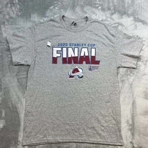 Gildan Colorado Avalanche 2022 Stanley Cup Final T-Shirt Mens Size Large NWOT - Picture 1 of 7