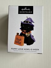 2022 Hallmark  Keepsake Ornament Puppy Love Howl-O-Ween, New