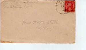 US -  1928  WEST ELKTON, OH TO WILLINGTON, KANSAS    FDC7859 - Picture 1 of 1