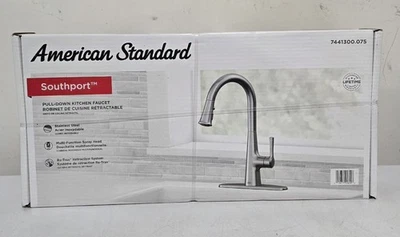 Grifo de cocina extraíble American Standard Southport de acero inoxidable 7441300.075 Foto 1 de 2