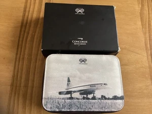 Caja de cosméticos/joyero original British Airways Concorde Anya Hindmarch sin usar, en caja - Imagen 1 de 13
