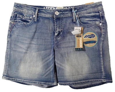 Pantalones Cortos Hidráulicos Jeans Juniors Talla 17/18 Bolsillos Elastizados Mezcla de Algodón Adorno Foto 1 de 4