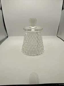 Homco Home Interior Vintage Set/6 Diamond Cut Design Candle Votive Cups 3" Tall - Picture 1 of 6