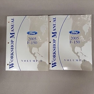 2005 Ford F 150 Workshop Manuals 2 Volume Set soft cover - Picture 1 of 17