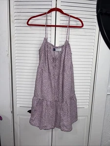 Antiguo Vestido Cami Azul Marino L Con Bolsillos Y Correas Ajustables Verano Diversión - Imagen 1 de 10