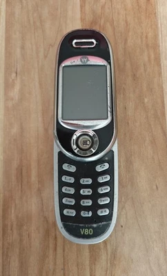 Motorola V80 Side-Slider in schwarz-grau - Bild 1 von 4