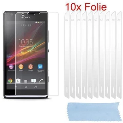 10x Protection Films for Sony Xperia SP Display Saver Anti-Scratch - Image 1 of 2
