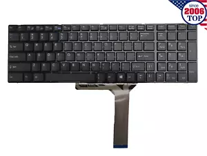 Teclado estadounidense para MSI MS-16GA MS-16GB MS-16GC MS-16GD MS-16GF MS-16GH - Imagen 1 de 4