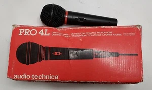 Audio Technica Pro 4L Unidirectional Dynamic Microphone in Box - Picture 1 of 5