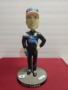 Nascar Mark Martin #6 Pfizer Promotional Bobblehead Pre-owned - Picture 1 of 10