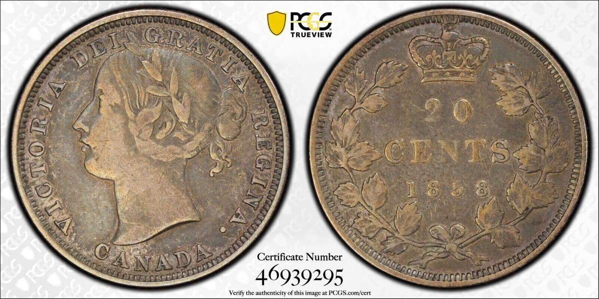 20 Cents - Victoria - Canada – Numista