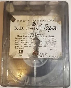 Herb Alpert Tijuana Brass Going Places A&M 4-Track Cartridge FAST USA SHIPPING - Picture 1 of 1