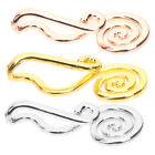 3 Pcs Nose Ring Hoops Metal Ear Rings For Men Earrings Mens Miss Puncture