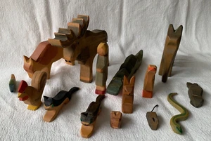 Ostheimer Figuren Sammlung Tier Holztiere Holzspielzeugtiere - Bild 1 von 24