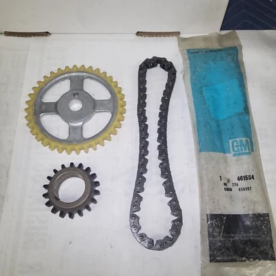 NOS 1964-90 Oldsmobile 307 330 350 403 455 V8 GM Timing Set Cutlass 442 G-Body - Image 1 of 4