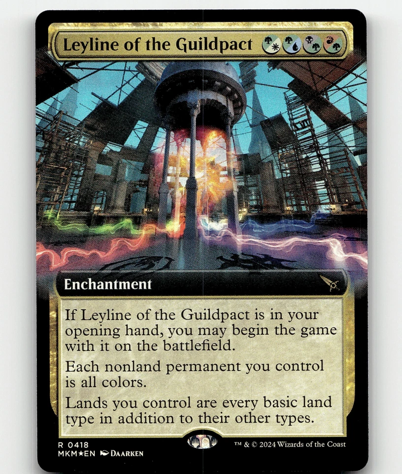 FOIL - MTG Leyline of the Guildpact 418 (Extended Art) - Murders at Karlov Manor - Image 1 of 1