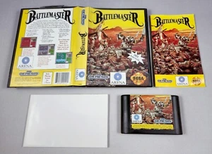 PÓSTER COMPLETO CIB BATTLEMASTER 1991 Sega Genesis Clean Pins Battle Master - Imagen 1 de 6