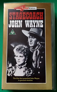 STAGECOACH ~ JOHN WAYNE ~ VHS VIDEO ~ PLAYED ONCE