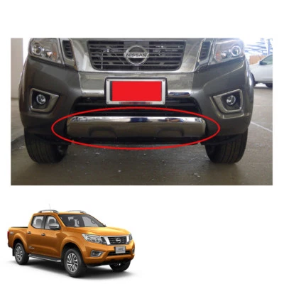 Front Cladding Under Bumper Chrome Nissan NP300 Navara Frontier fit 2015 2016 17 - Image 1 of 3
