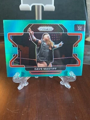 2022 Panini WWE Prizm Debut Dave Mastiff Teal /49 NXT UK - Image 1 of 2