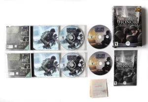 Medal of Honor: Allied Assault (PC, 2002) - DOUBLE SET! 4 DISCS & 2 JEWEL CASES! - Picture 1 of 5