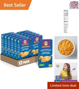 Healthy Annie's Macaroni with Real Cheddar - 12 Boxes, No Artificial Flavors - Picture 1 of 10