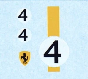 Corgi 314 Ferrari Berlinetta | Número 4 | Transferencia tobogán acuático - Imagen 1 de 1