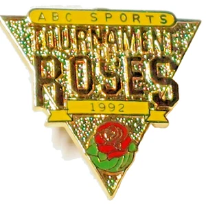 Pin de solapa Rose Bowl 1992 ABC Sports 103rd Tournament of Roses - Imagen 1 de 2