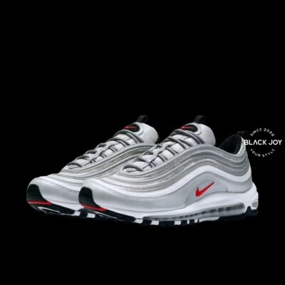 Air Max 97 Nike Silver Uomo SNEAKERS NIKE ORIGINAL UNISEX SILVER AIR MAX 97 - Immagine 1 di 4