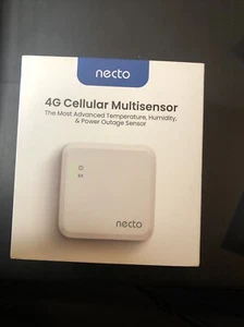 Necto 4G LTE New In Box, Temp & Humidity Monitor, No Fees, App Alerts - Picture 1 of 6