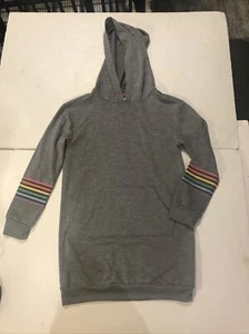Epic Threads Girls Hoodie Size S Grey Sweater Tunic 4707 - Picture 1 of 11
