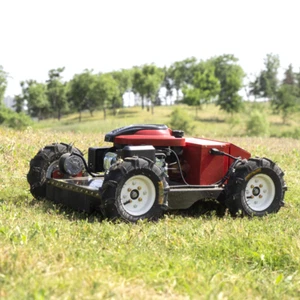 Remote Control Lawn Mower Robot With Adjustable Mowing Height - Picture 1 of 24