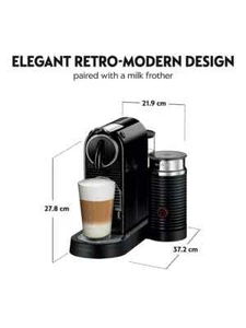 BOXED Nespresso CitiZ & Milk Coffee Machine+ milk frothier shop display item - Picture 1 of 1
