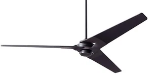 MODERN FAN CO. TORSION FAN 62" DARK BRONZE/BLACK BLADES TOR-DB-62-BK-NL-001 - Picture 1 of 1