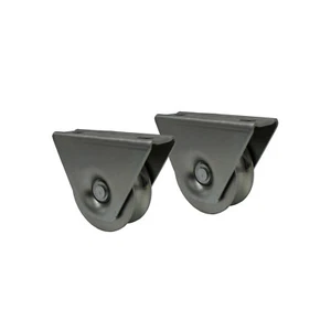 PAIR of Surface Mount External Sliding Gate Wheel 70mm R10 U Groove - Picture 1 of 1