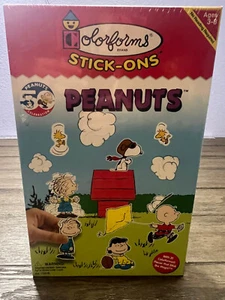 Vintage Colorforms Peanuts Stick-Ons 50 Celebration No 70218 Brand New Sealed - Picture 1 of 2