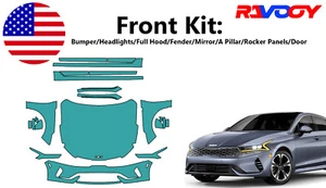 For KIA K5 LXS EX 2022-2024 Full Front Paint Protection Film PreCut Kit PPF - Picture 1 of 7
