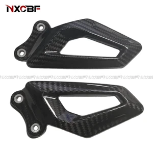 For 2020-2025 BMW S1000RR Carbon Fiber Rearset Foot Mount Heel Guard Fairing - Picture 1 of 6