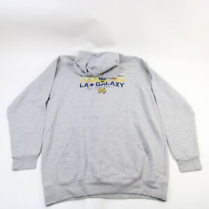 LA Galaxy Majestic Sweatshirt Men's Heather/Gray New