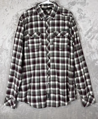 Sean John Shirt Men's XXL Check Tailored Fit L/S Button Up Hip Hop Y2K Casual - Image 1 of 4