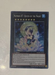 Number 87: Queen of the Night NUMH-EN034 Super Rare - 1st Ed - Yugioh TCG - Picture 1 of 1