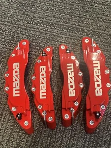 Red Mazda CX 3 MX 5 Brake Caliper Covers for Mazda CX-5 3 6 CX 30 - Picture 1 of 9