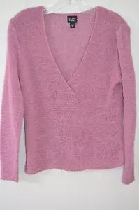 Eileen Fisher Pullover Pulli rosa V-Ausschnitt 69% Baumwolle/31% Nylon Gr. S - Bild 1 von 12