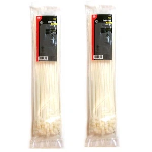 2 Packs of GB, 46-315 100 Cable Ties 14'' (Zip Ties), Multi Purpose, 75 Lb - Picture 1 of 8