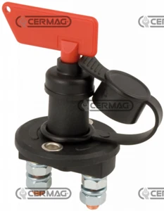 Staccabatteria Stacca Batteria 12/24V 100Ah per Trattore Auto Camper MADE ITALY - Foto 1 di 12