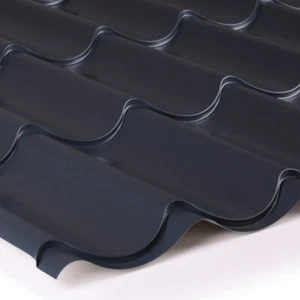 Pfannenblech Typ2 35µm Mattpolyester 0,50mm stark Antitropf 1000 – 32,65€/m² - Bild 1 von 35