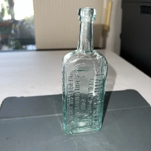 Aqua Blue F.A RICHTeR Pain Expeller Rheumatism Gout Neuralcia Bottle. Meds - Picture 1 of 23