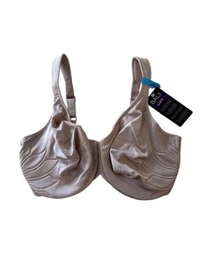 Sutiã Bali Feminino 36DDD Elevador Bronzeado Sem Estofamento Forrado Underwire - Imagem 1 de 3