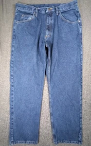 Wrangler Herren Relaxed Fit Jeans 36x30 (37x29,5 Actual) Baumwolle Straight Dark - Bild 1 von 7