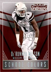 De'Runnya Wilson 2016 Panini Contenders Draft Picks Old School Colors #23 31231 - Picture 1 of 2